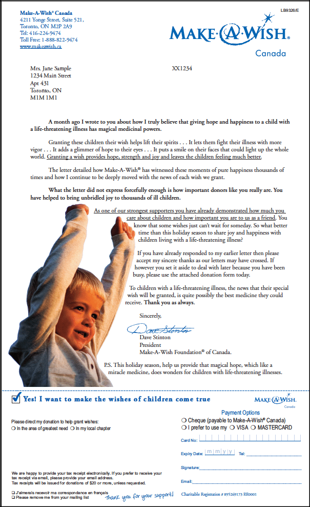 Reminder Letter Example