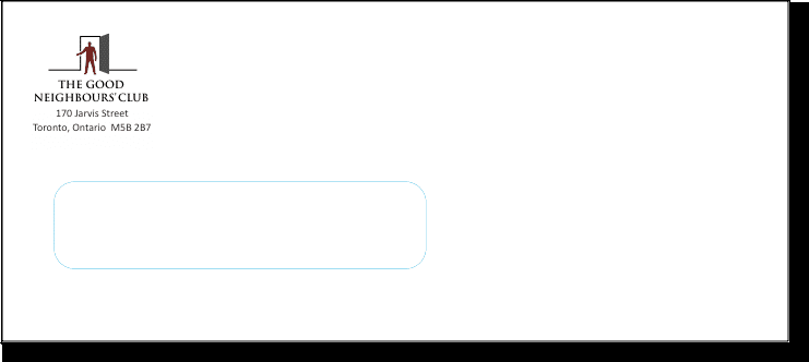 Shelters Fundraising Letter Envelope